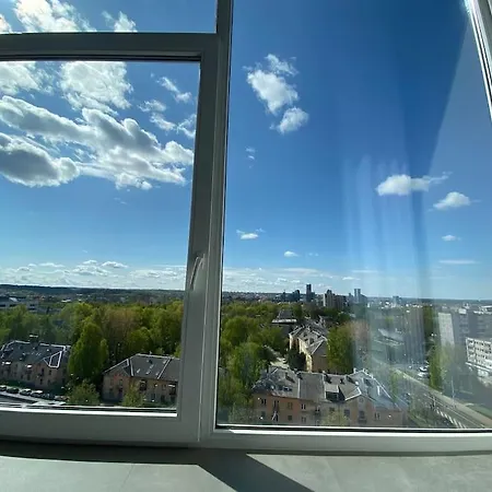 Sigma Skyline Loft In Vilnius-18 וילנה