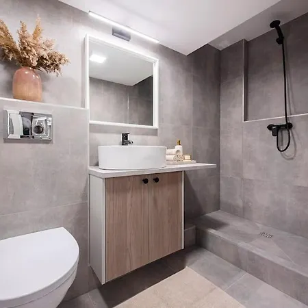 Sigma Skyline Loft In Vilnius-18 Apartment *
