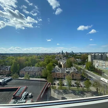 Sigma Skyline Loft In Vilnius-18 Apartmán *